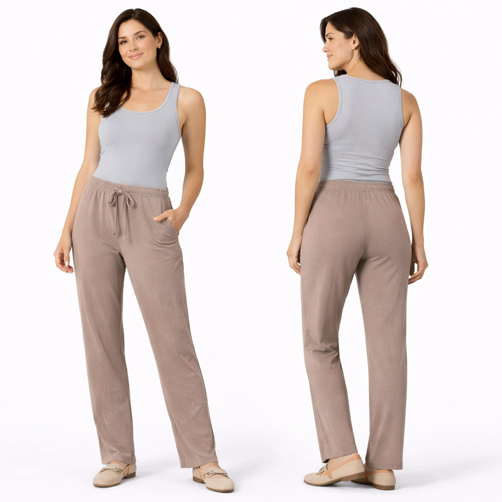 NWT Lotus Drawstring Straight Leg Lounge Pants Medium